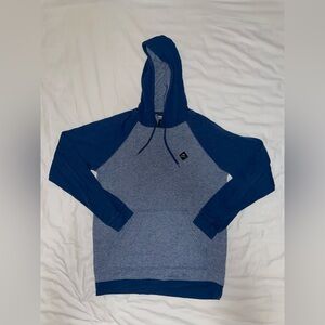 RVCA Lightweight Hoodie - Men’s/Unisex Medium - Light & Dark Blue